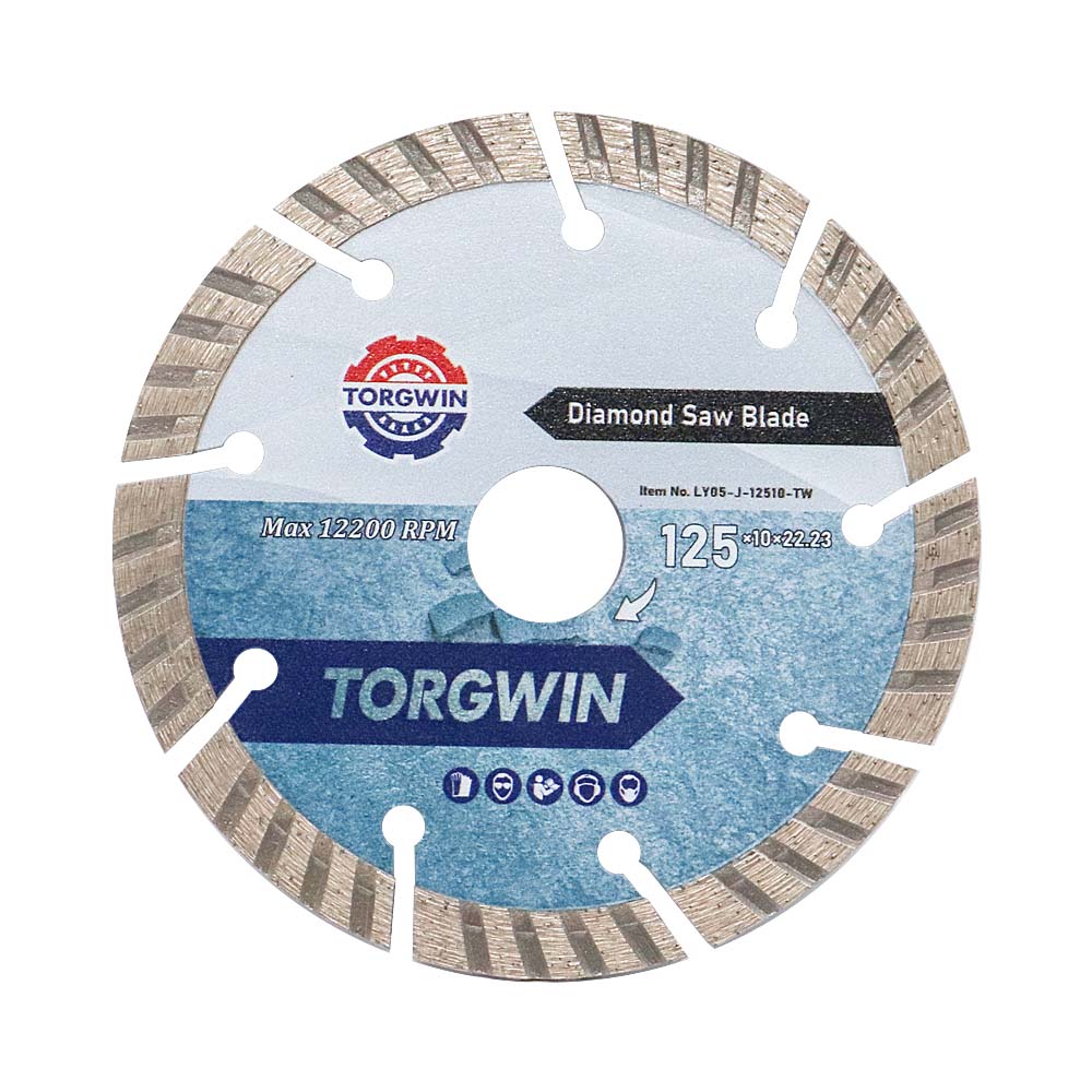 ग्रॅनाइट कापण्यासाठी 125 मिमी सेगमेंटेड डायमंड सॉ ब्लेड ग्रॅनाइट कापण्यासाठी 125 मिमी सेगमेंटेड डायमंड सॉ ब्लेड